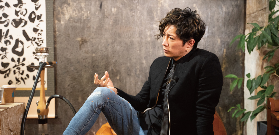 GACKT インタビューフォト